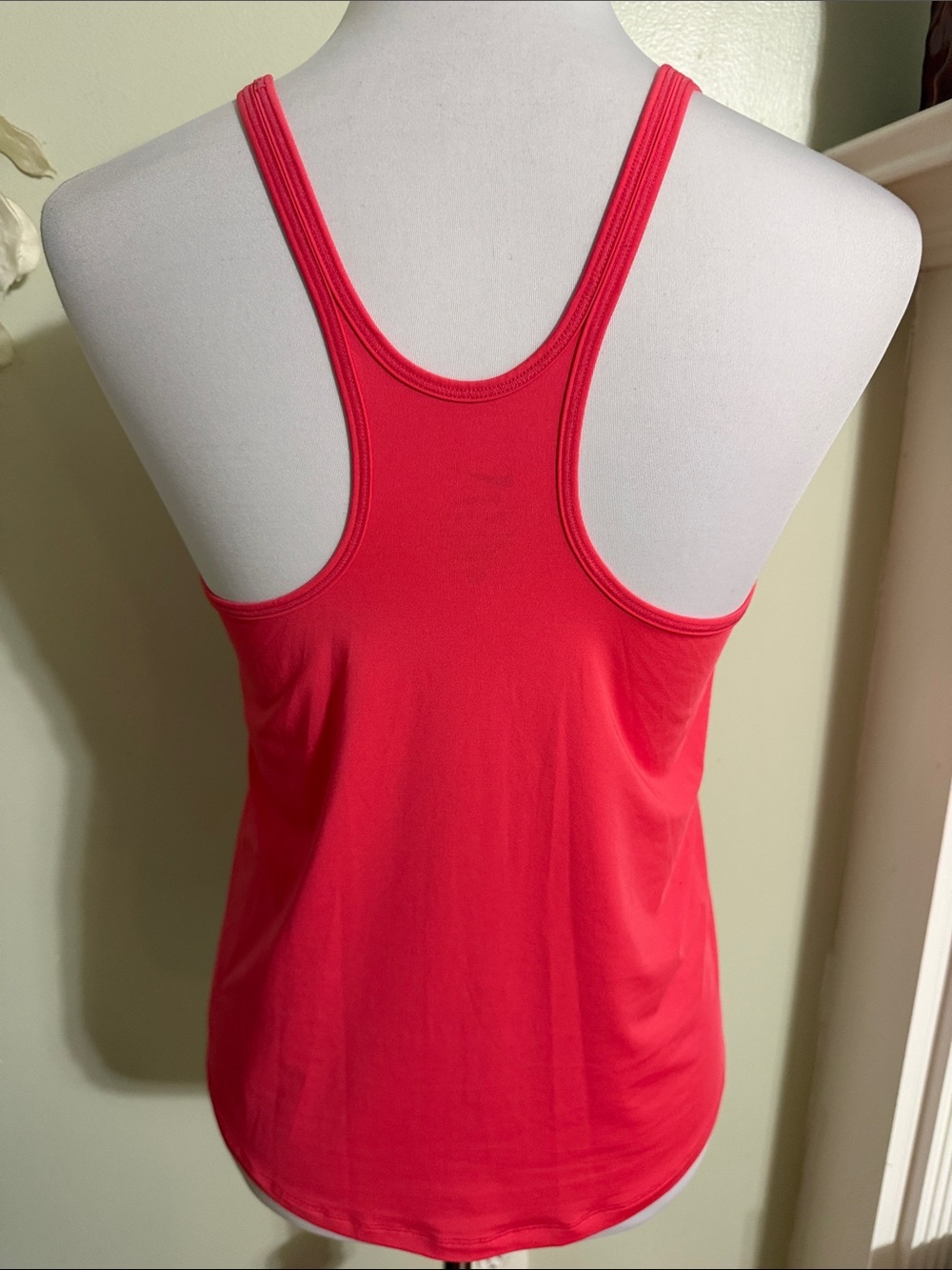 Nike Racerback Tank Coral Pink Performance Large - Picture 2 of 3